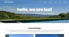 Desktop Screenshot of leafrealtors.com